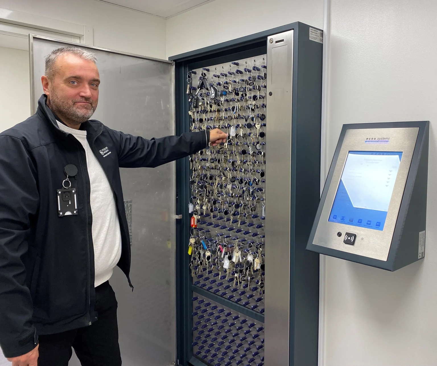 Elektronisk nøkkelskap i Filipstad