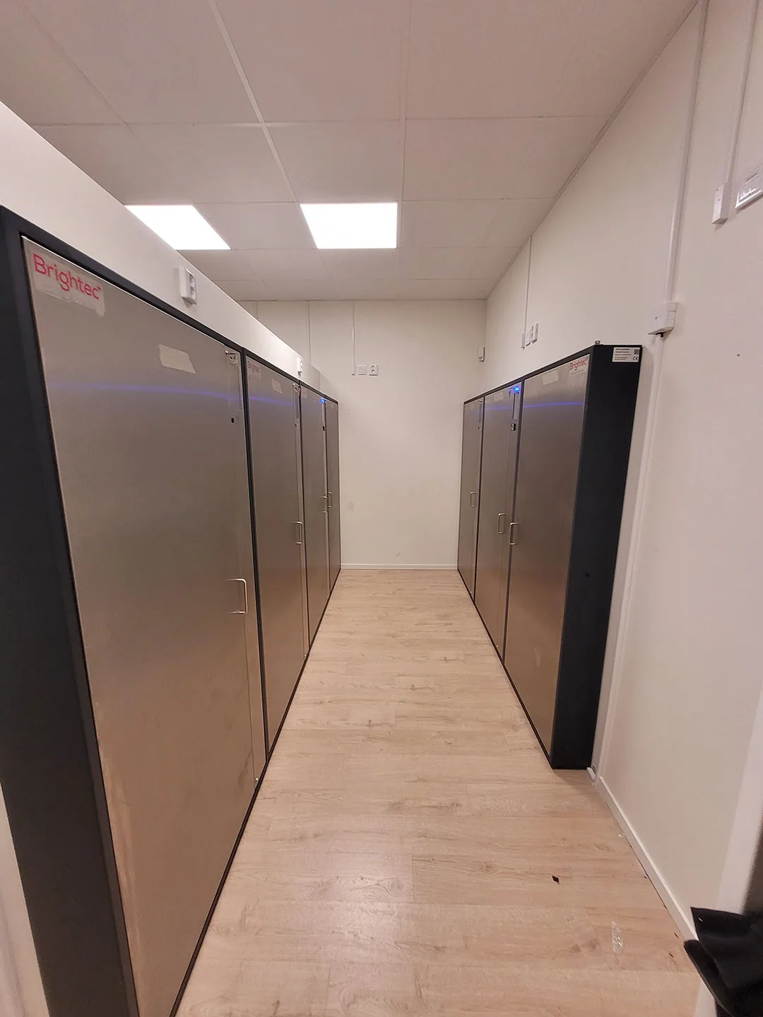 Digitale nøkkelskap hos kunde i sikkerhetsbransjen